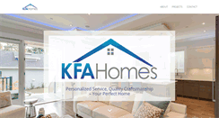 Desktop Screenshot of kfahomes.com